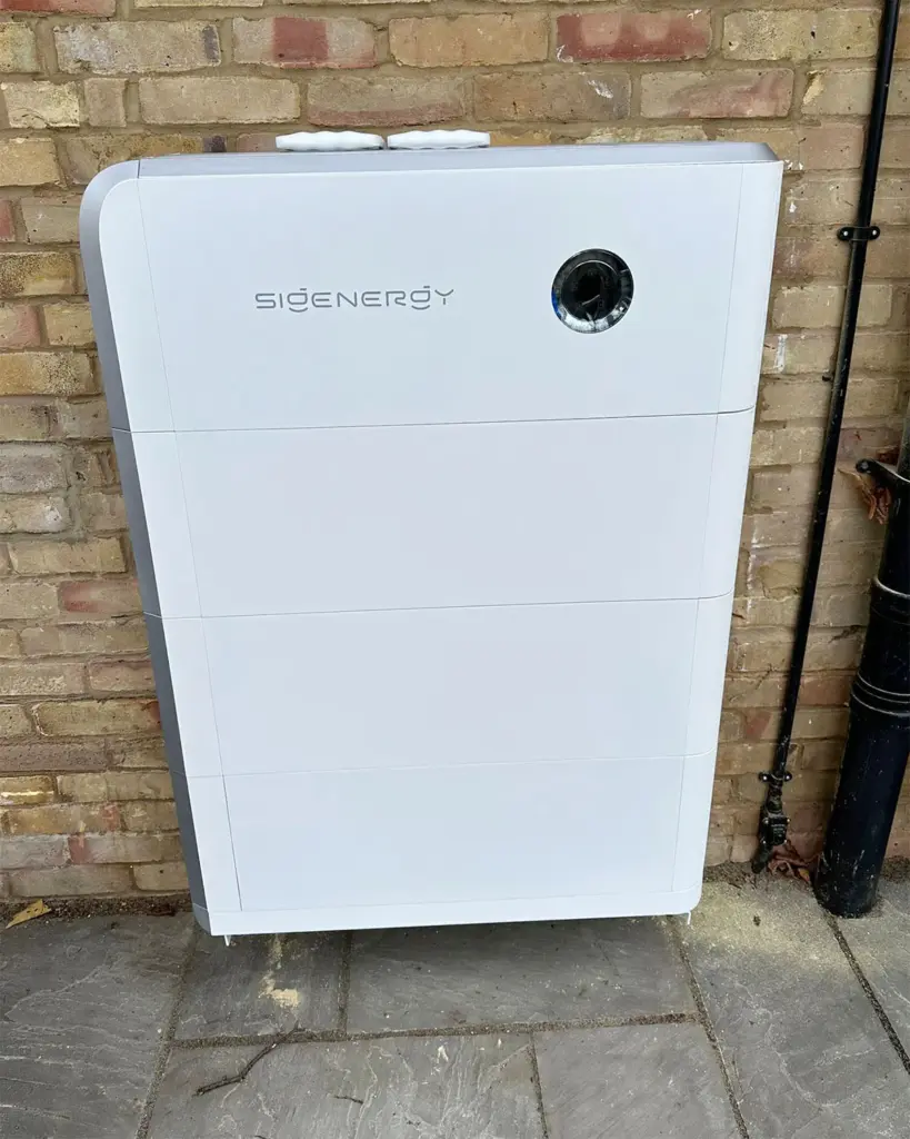 Sigenergy batter installation in Pirbright